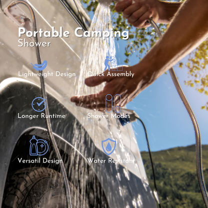 Portable Shower for Camping Use