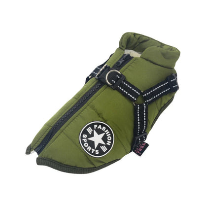 Water-Resistant Dog Jacket for Comfort and Protection