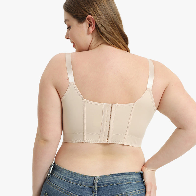 Deep Cup Push-Up Bra for Enhanced Curves