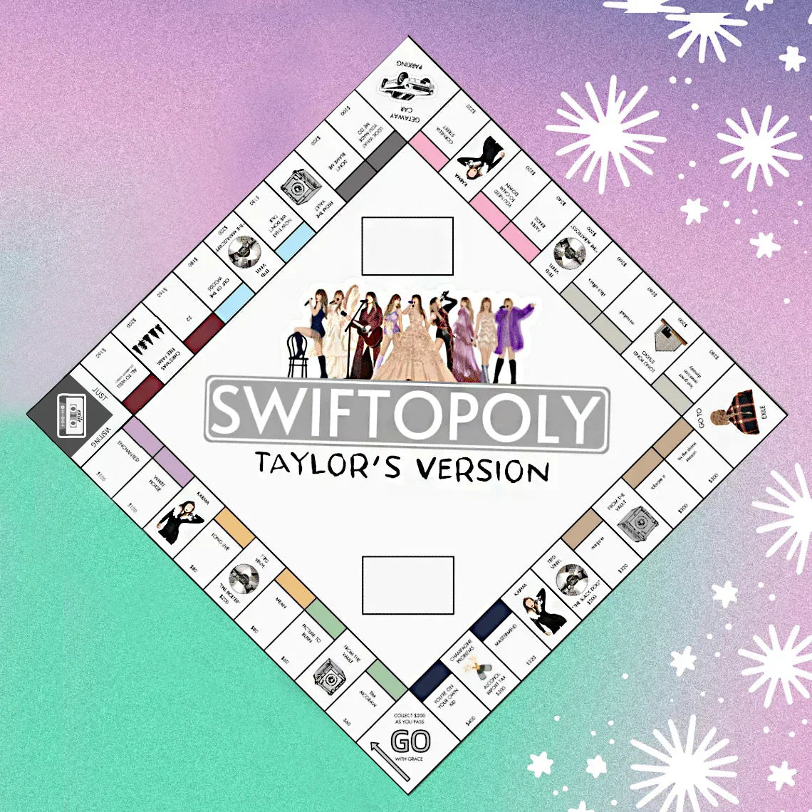 Monopoly Board Game - 'Swiftie' Edition by SWIFTOPOLY