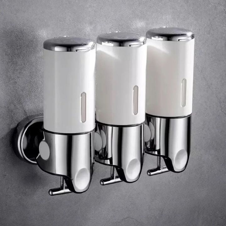 DuoPure Wall-Mounted Soap Dispenser – Elegant Solution for Bathroom Cleanliness
