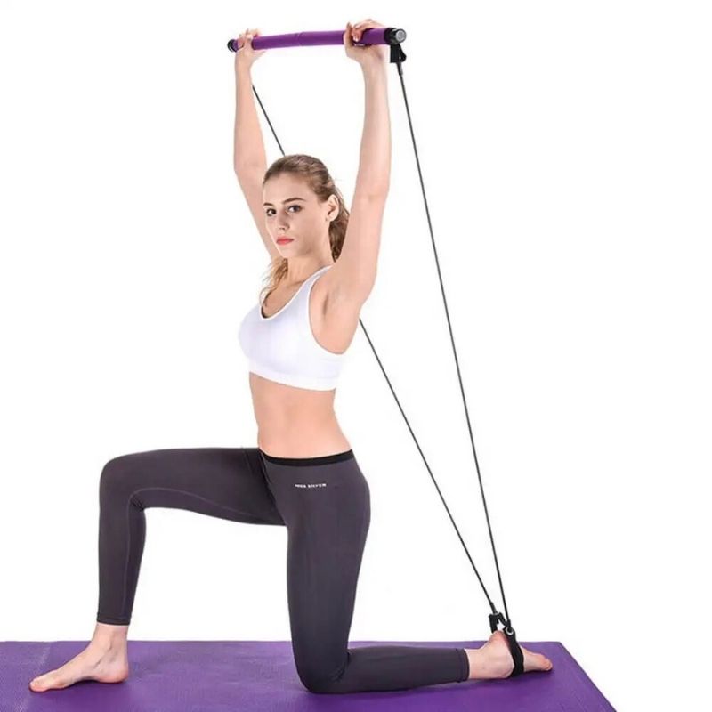 Portable Pilates Bar for Total Body Workouts