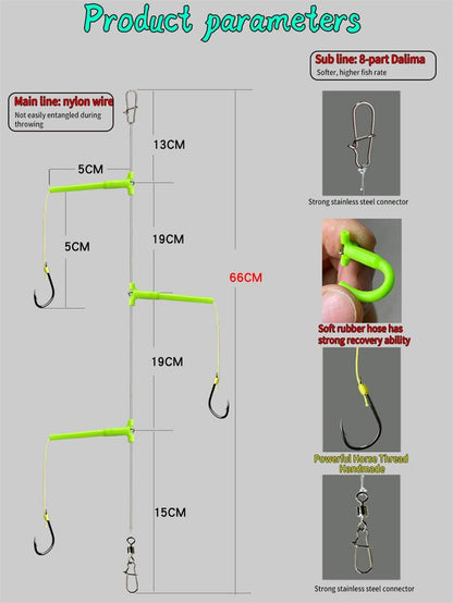 Organized Hooks for Fishing – Tangle-Free and Durable Design