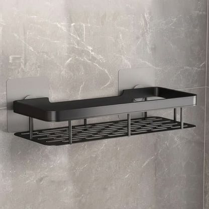 Drill-Free Bathroom Shelf for Stylish and Organized Spaces