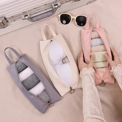 Portable Travel Organizer for Underwear | Sock and Bra Bag | Multifunctional