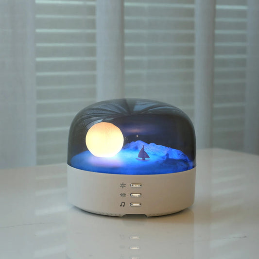 Create a Soothing Sanctuary with Light and Sound