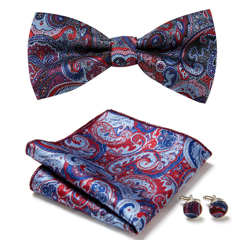 Three-Piece Set Featuring Stylish Bowties