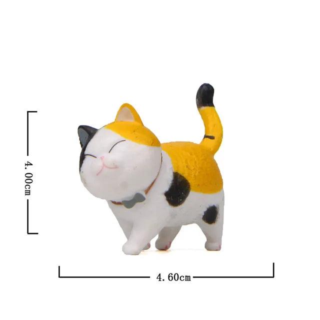 Charming Cat Figures to Brighten Any Environment Instantly