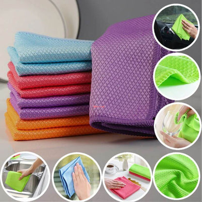 Soft Touch Cleaning Cloth – Streak-Free for Glass, Mirrors & Stainless Steel