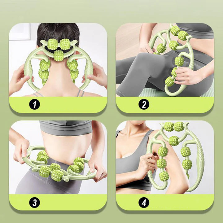 Revitalizing 12-Point Leg Compression Massage System