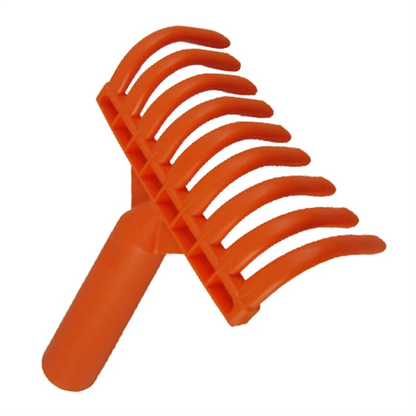 9-Pronged Olive Rake | Plastic Harvesting Tool for Olives | 2.5 cm Attachment