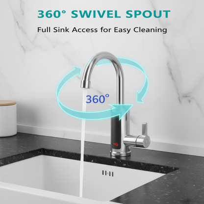 Instant Hot Water on Demand for Faster Kitchen Tasks