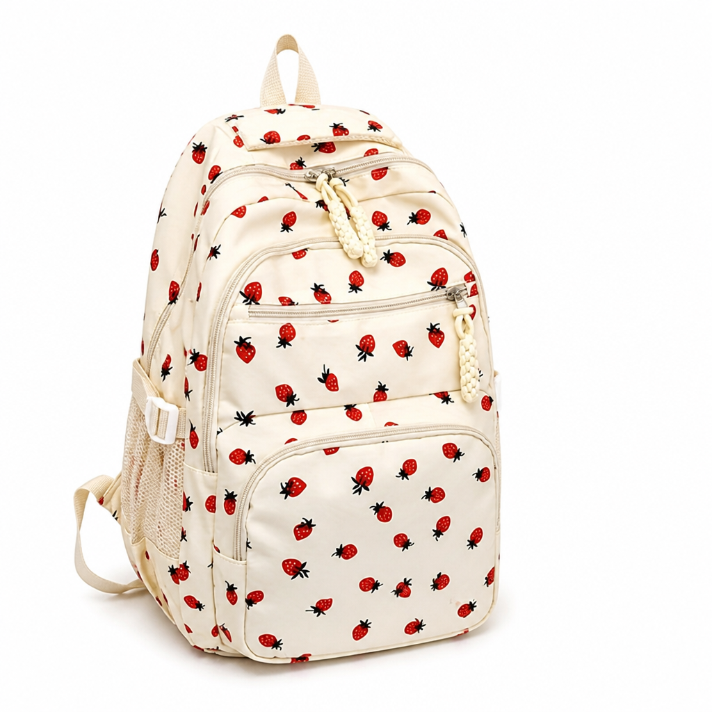 Chic and Spacious Multi-Pocket Backpack