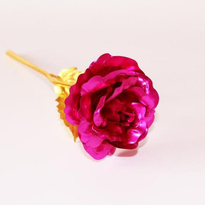 24K Gold-Plated Rose Arrangement