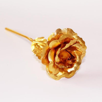 24K Gold-Plated Rose Arrangement