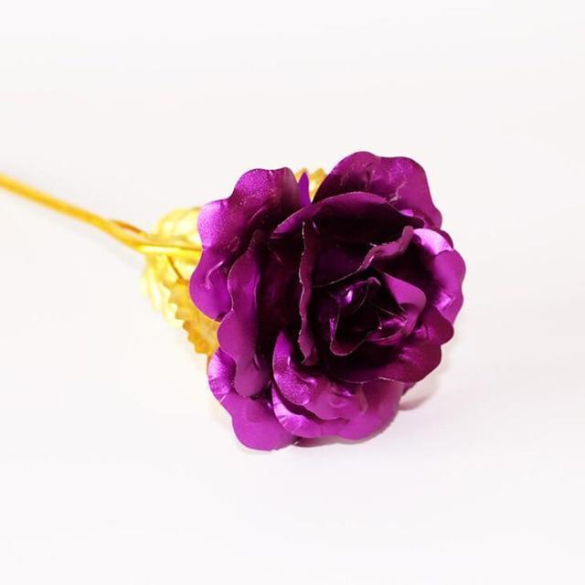 24K Gold-Plated Rose Arrangement
