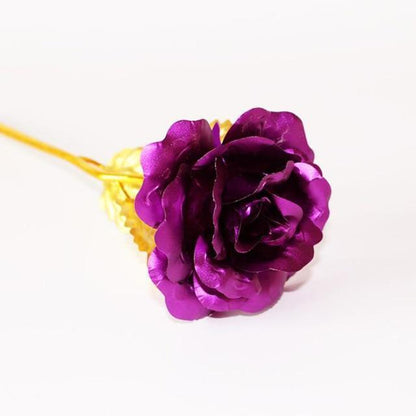 24K Gold-Plated Rose Arrangement