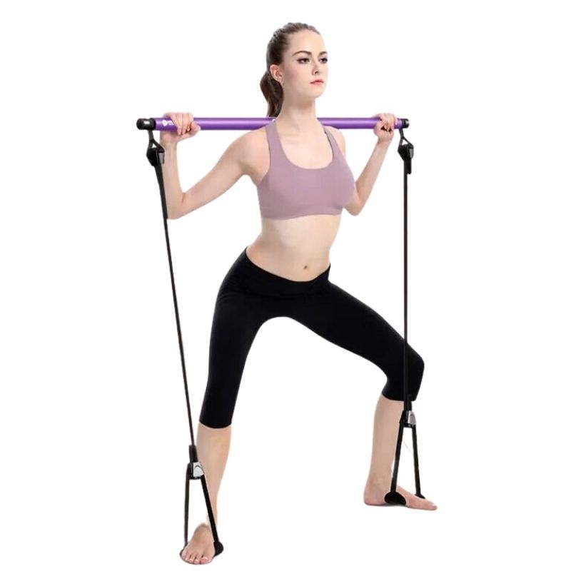 Portable Pilates Bar for Total Body Workouts