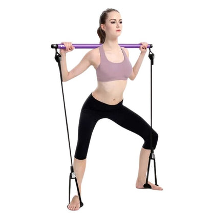 Portable Pilates Bar for Total Body Workouts