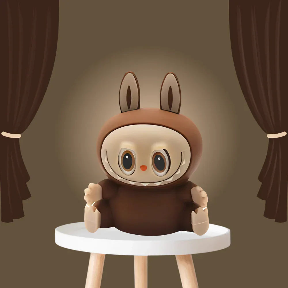 Cozy Night Light with Plush Animal Design