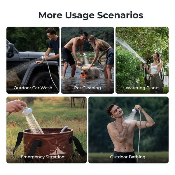 Portable Shower for Camping Use