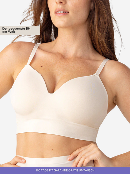 Seamless Balconette Bra for Full Coverage Comfort and Style