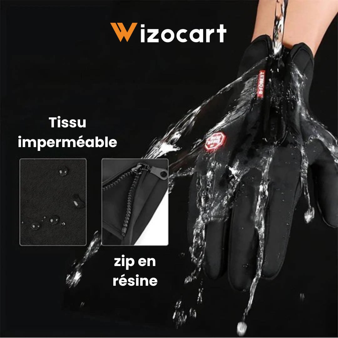 Insulated Heated Gloves for Both Men and Women - Waterproof Design
