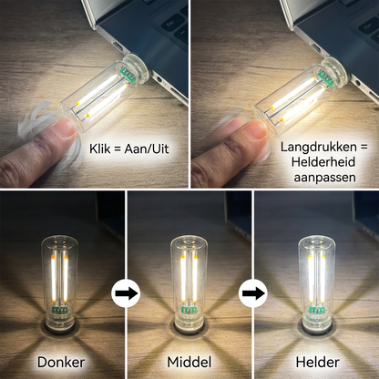 Buy One Get One Free | Customizable Touch-Control Night Light for Ideal Ambiance