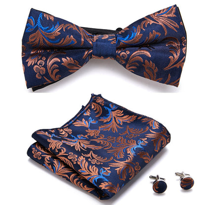 Three-Piece Set Featuring Stylish Bowties