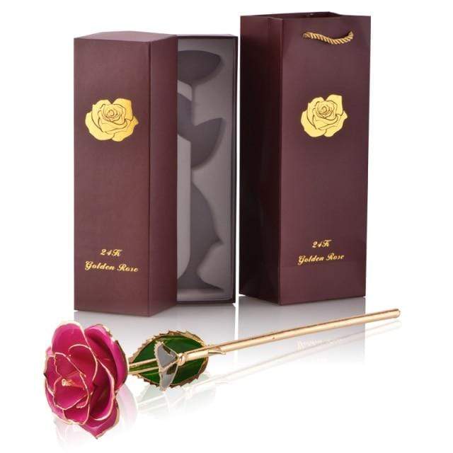 Eternal Rose Dipped in 24k Gold
