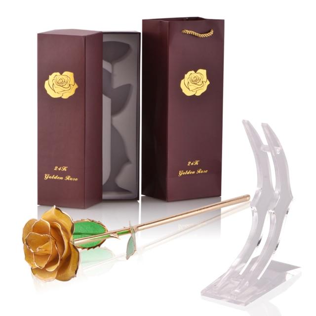 Eternal Rose Dipped in 24k Gold