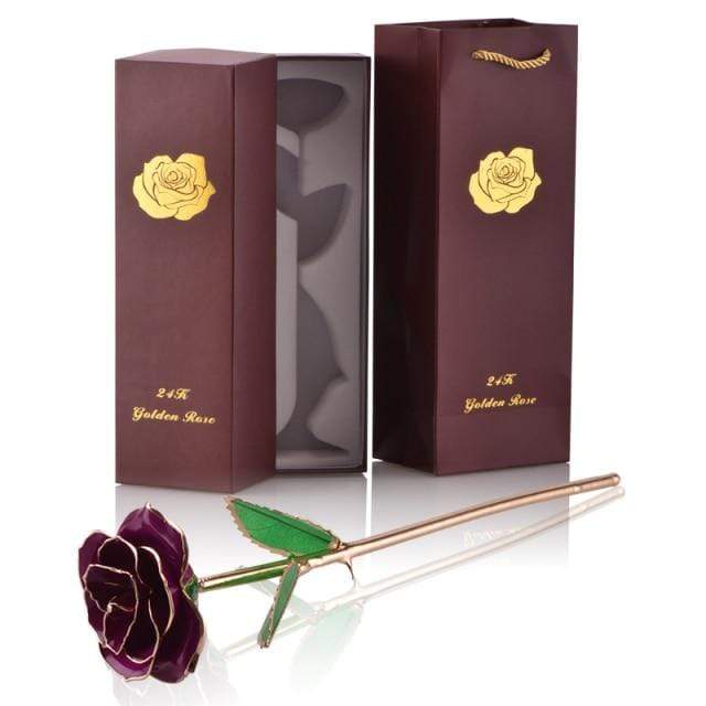 Eternal Rose Dipped in 24k Gold