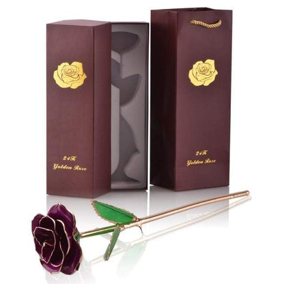 Eternal Rose Dipped in 24k Gold