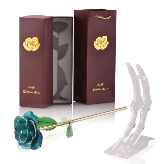 Eternal Rose Dipped in 24k Gold
