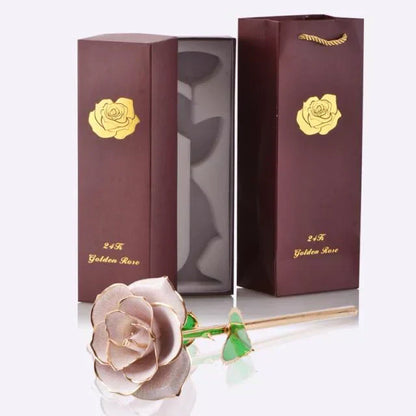 Eternal Rose Dipped in 24k Gold