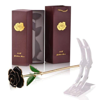 Eternal Rose Dipped in 24k Gold