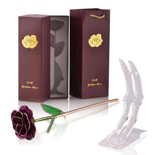 Eternal Rose Dipped in 24k Gold