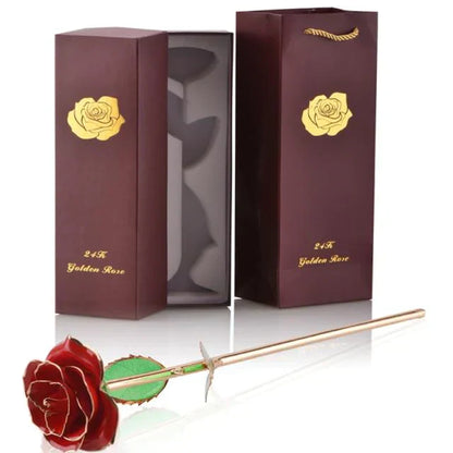 Eternal Rose Dipped in 24k Gold