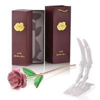 Purple Gold Rose