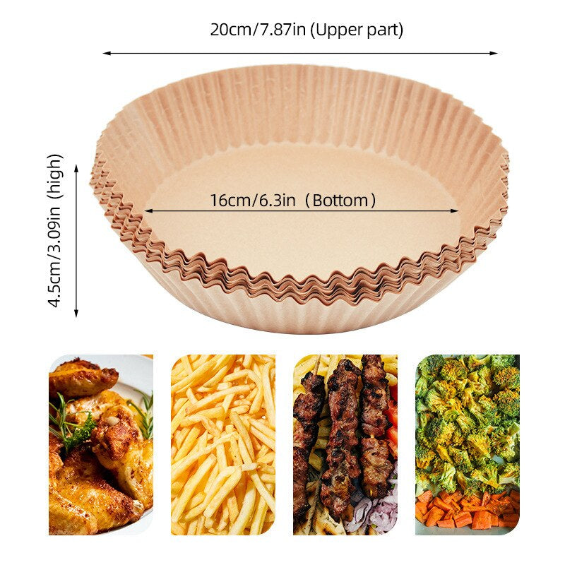 Ultimate Air Fryer Liners | Keep Your Fryer Spotless!