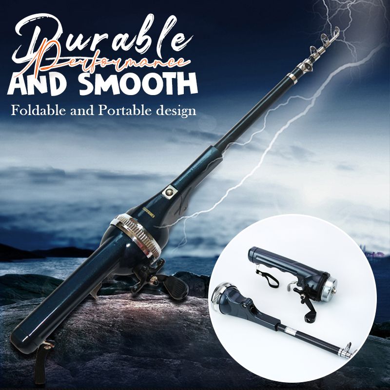Versatile Telescopic Fishing Rod Kit for All Adventures