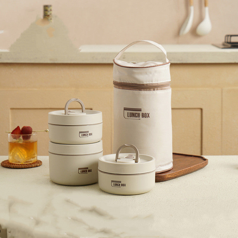 Thermal Insulated Stainless Steel Lunch Box Set for Everyday Use