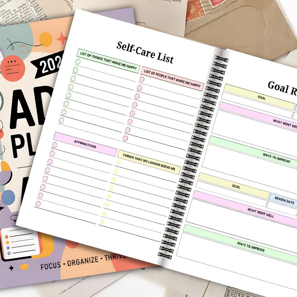 Productivity Planner for ADHD – Daily and Weekly Organization Tool
