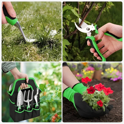 Sturdy 8-Piece Orange Tree Pruning Shears Set – Easy and Precise Trimming