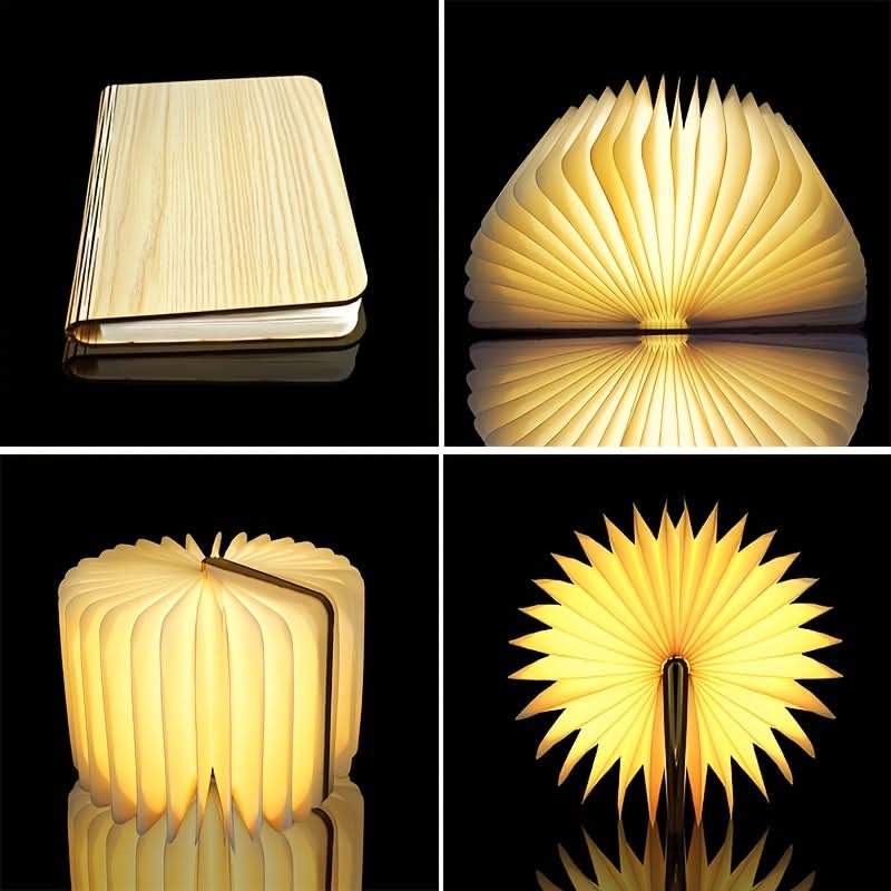 Foldable Paper Night Light for Warm Ambient Illumination