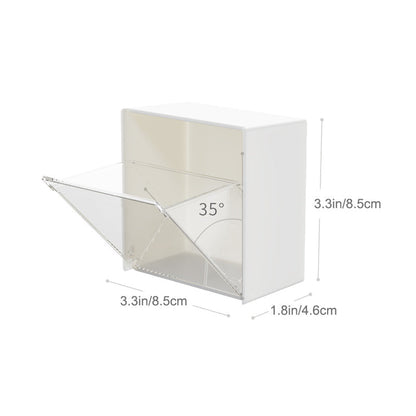 Wall-Mounted Folding Lid Storage Box