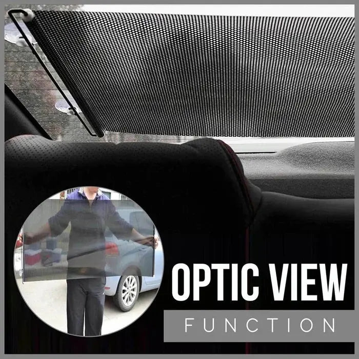 Retractable Sunshade with UV Protection for Home and Vehicle