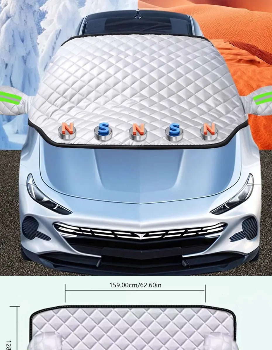 5-Layer Disc Protection with Windproof and Magnetic Features – Complete Ice Shield