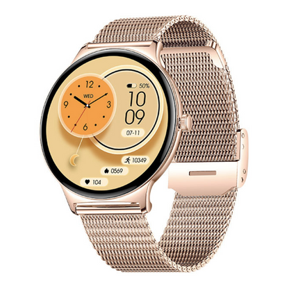 SlimFit Smartwatch – Health Tracker with AMOLED Display, Ultra-slim Design
