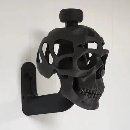 3D Skull Helmet Showcase Stand